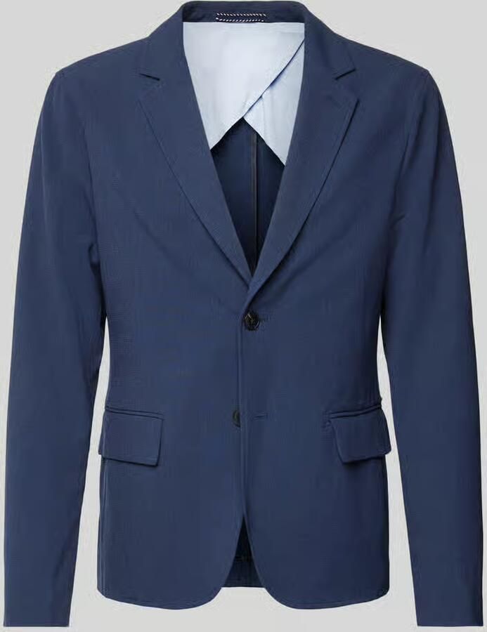 Scotch & Soda 2-knoops colbert met viscose en reverskraag - Foto 2