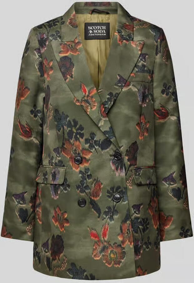Scotch & Soda Blazer met reverskraag - Foto 2