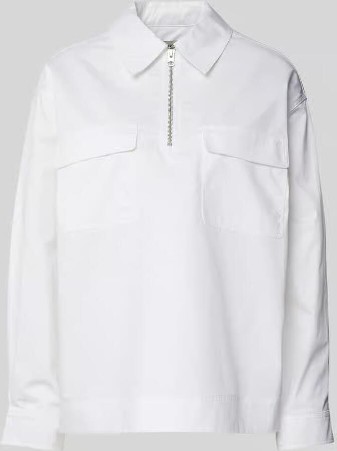Scotch & Soda Blouse met klepzakken op de borst - Foto 2