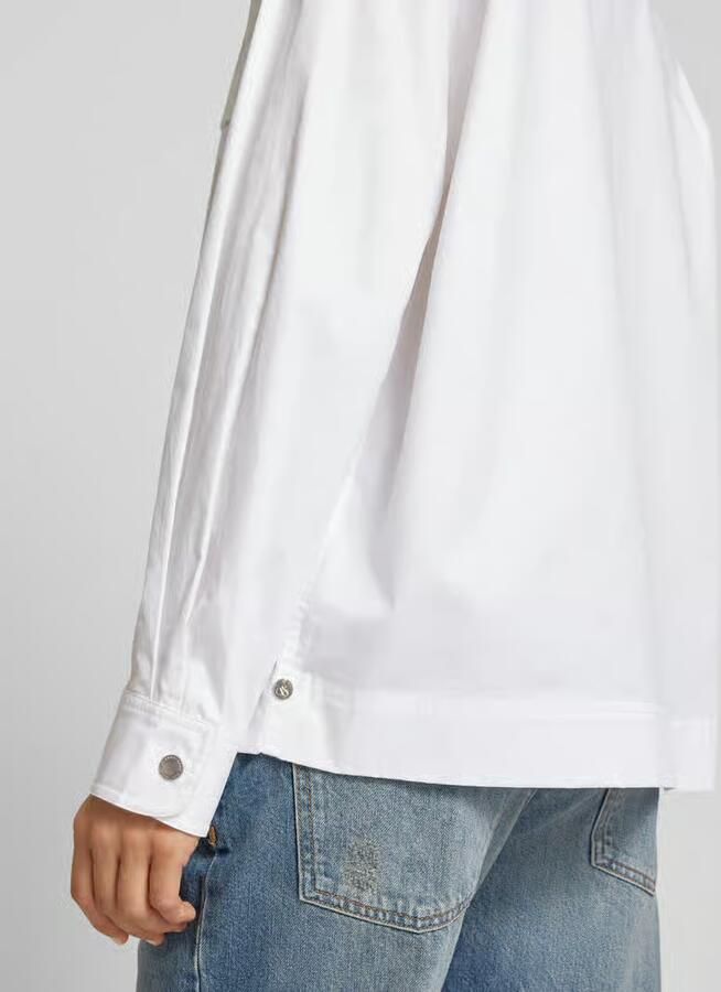 Scotch & Soda Blouse met klepzakken op de borst - Foto 3