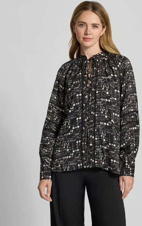 Scotch & Soda Blouseshirt met V-hals - Foto 2
