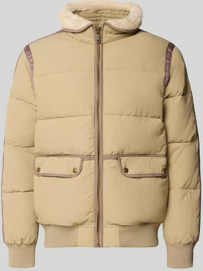 Scotch & Soda Bomberjack met teddy kraag TEDDY BUFFER JACKET