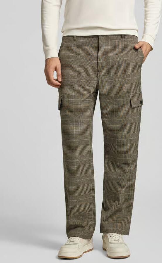 Scotch & Soda broek in all-over look met cargozakken - Foto 3