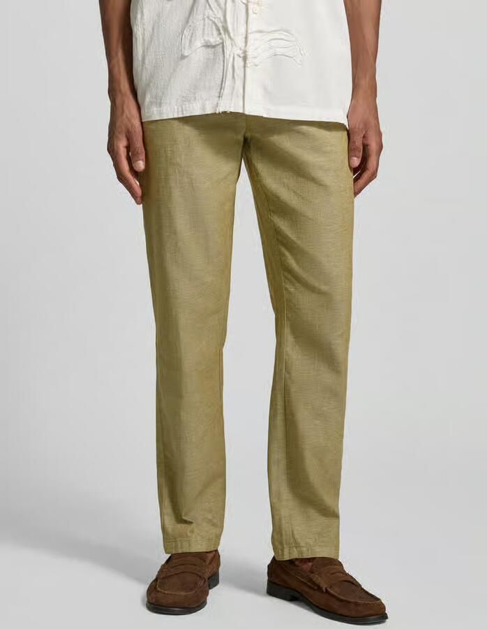Scotch & Soda broek met linnen en Franse steekzakken - Foto 2