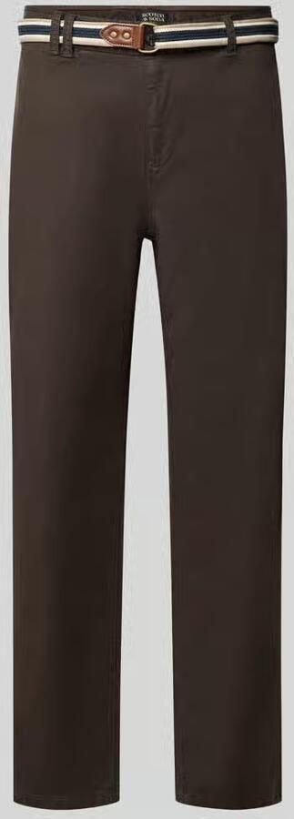 Scotch & Soda broek met riem model 'WARREN'