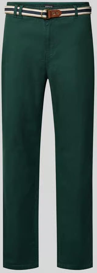 Scotch & Soda broek met riem model 'WARREN'