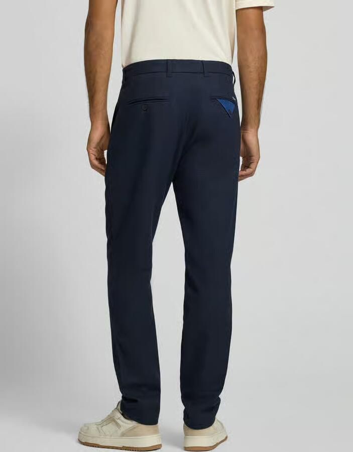 Scotch & Soda Broek van katoen-wolmix met achterzakken model 'STUART' - Foto 2