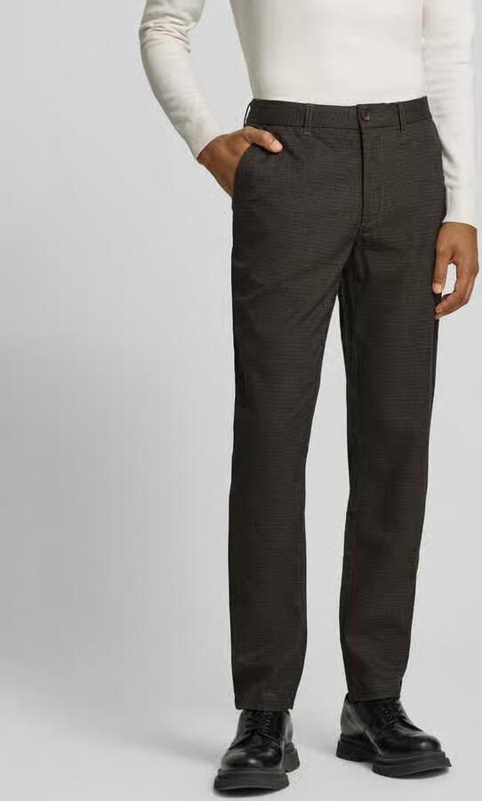 Scotch & Soda Broek van katoen-wolmix met achterzakken model 'STUART' - Foto 2