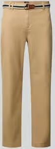 Scotch & Soda Chino met riem en steekzakken model 'WARREN' - Foto 4