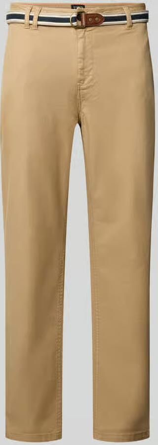 Scotch & Soda Chino met riem en steekzakken model 'WARREN' - Foto 2