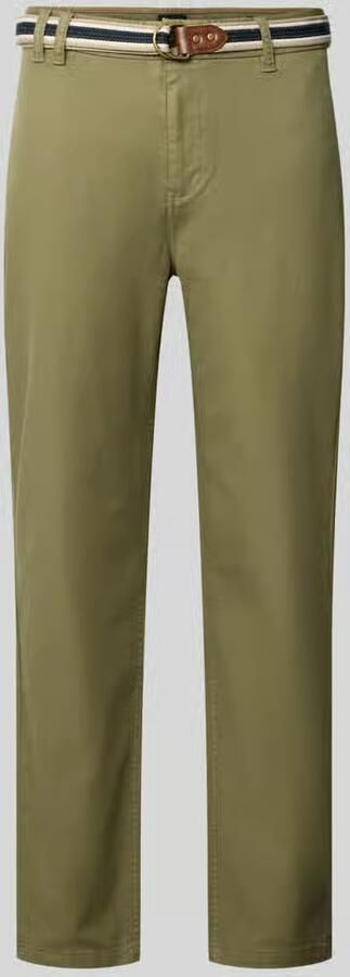 Scotch & Soda Chino met riem en steekzakken model 'WARREN' - Foto 2
