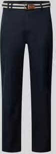 Scotch & Soda Chino met riem en steekzakken model 'WARREN'