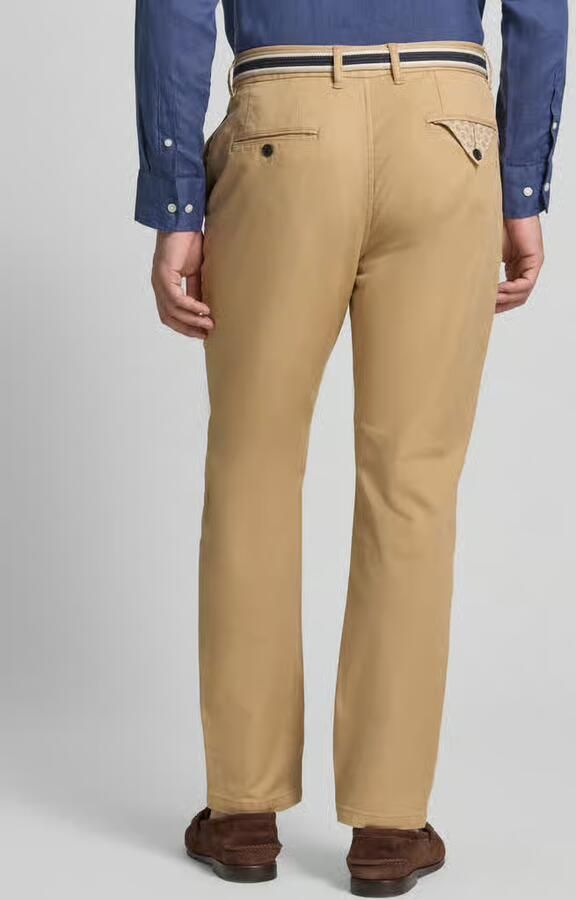 Scotch & Soda Chino met riem en steekzakken model 'WARREN' - Foto 5