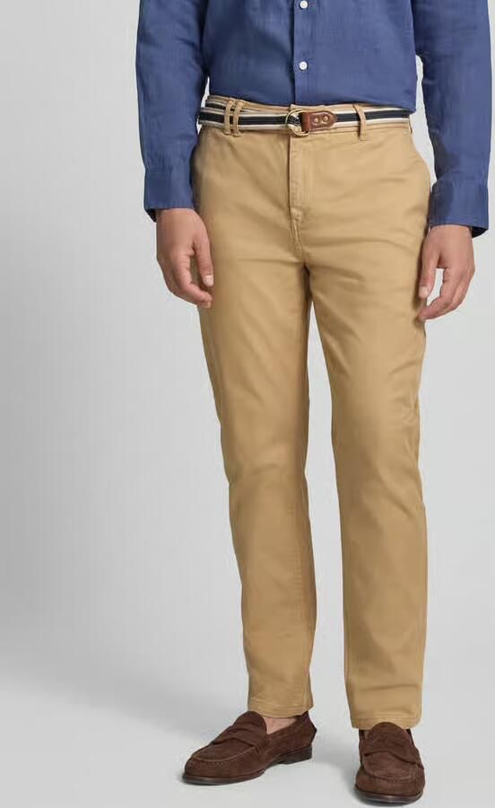 Scotch & Soda Chino met riem en steekzakken model 'WARREN' - Foto 6