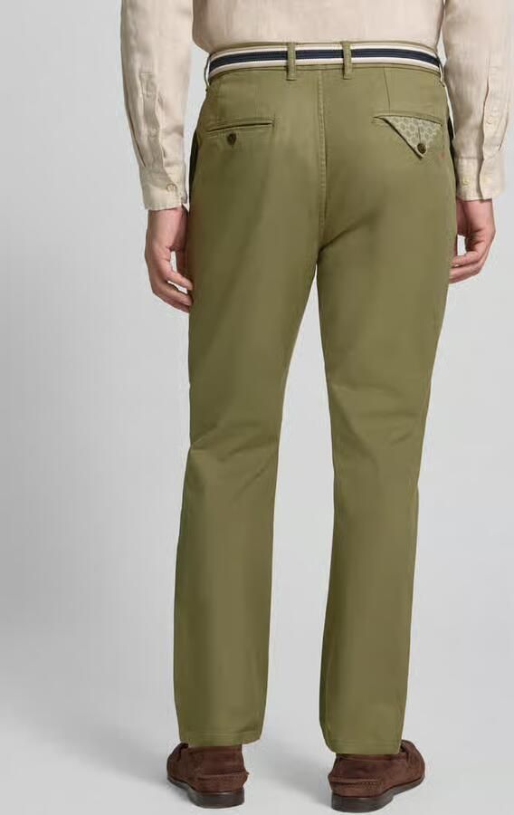 Scotch & Soda Chino met riem en steekzakken model 'WARREN' - Foto 5