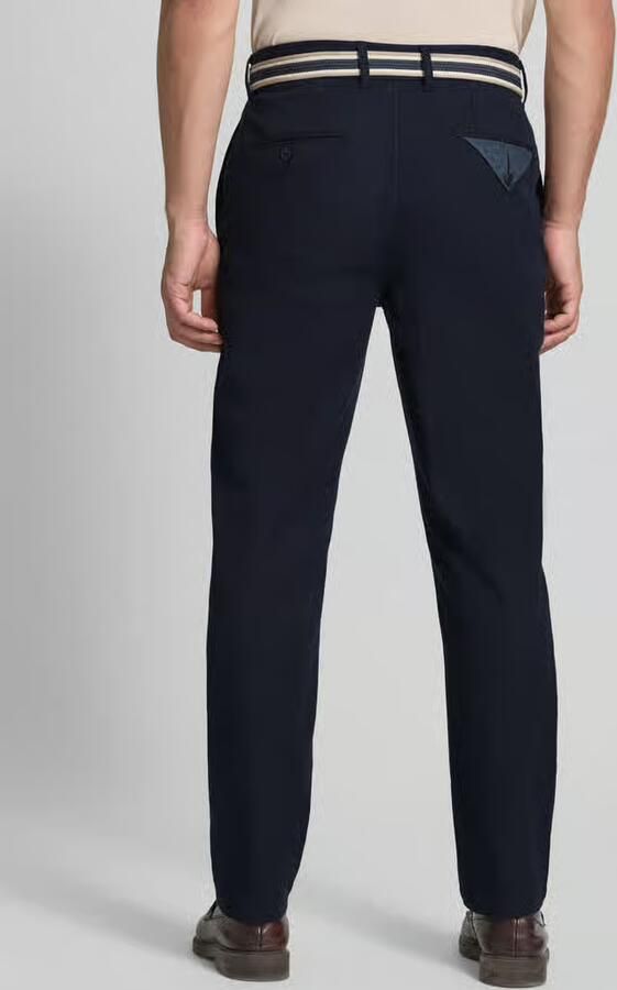 Scotch & Soda Chino met riem en steekzakken model 'WARREN' - Foto 5