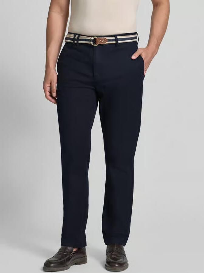 Scotch & Soda Chino met riem en steekzakken model 'WARREN' - Foto 4