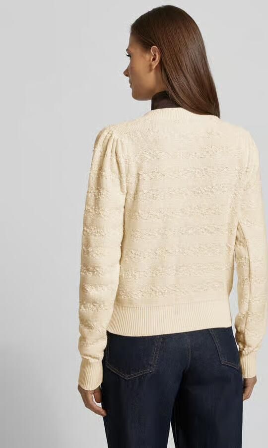 Scotch & Soda Gebreid jack met ronde hals - Foto 4
