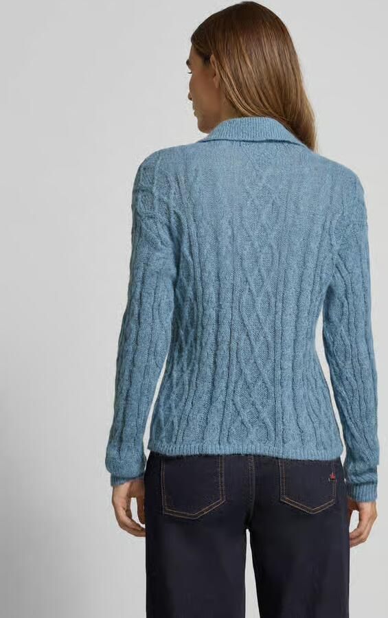 Scotch & Soda Gebreide pullover met kabelpatroon