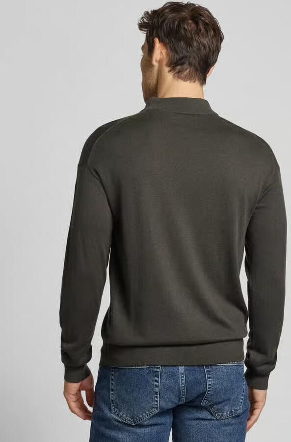 Scotch & Soda Sweaters Scotch & Soda Essential Wool Blend Pullover Donkergroen - Foto 2