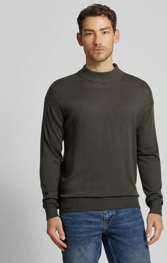 Scotch & Soda Sweaters Scotch & Soda Essential Wool Blend Pullover Donkergroen - Foto 3
