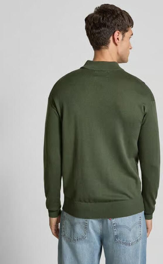 Scotch & Soda Gebreide pullover met ribboorden