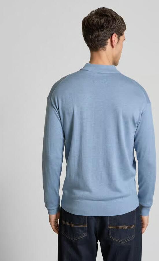 Scotch & Soda Gebreide pullover met ribboorden