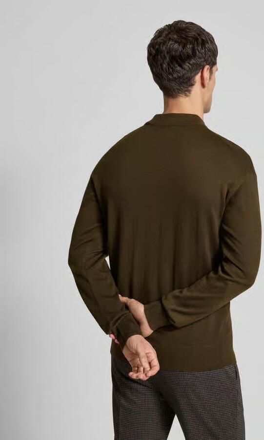 Scotch & Soda Gebreide pullover met ribboorden