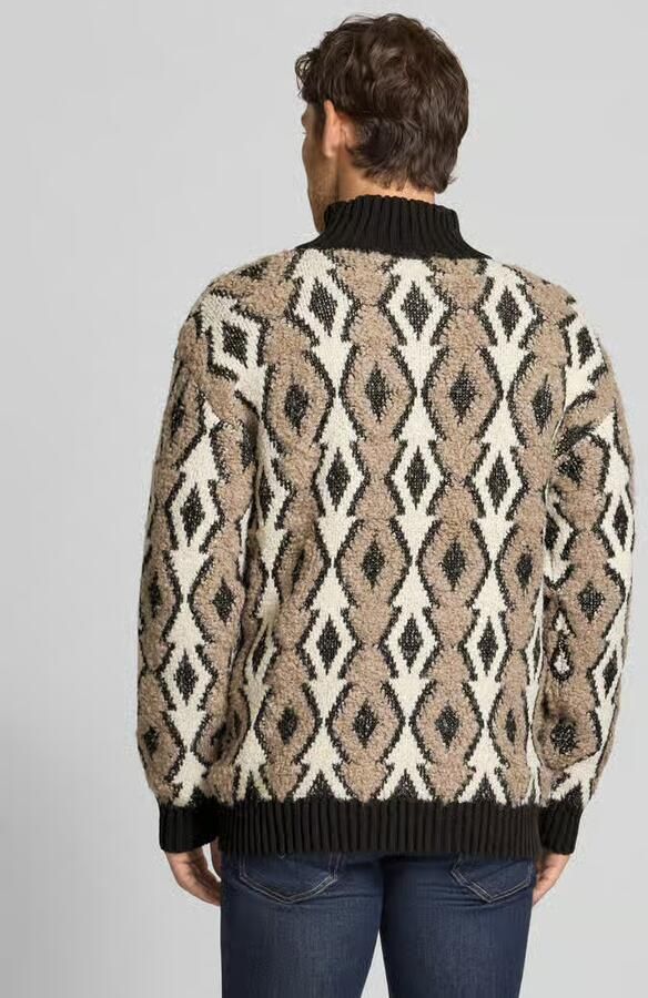 Scotch & Soda Gebreide pullover met ribboorden model 'ARGYLES'