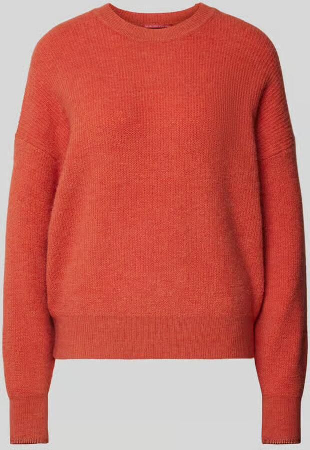 Scotch & Soda Gebreide pullover met wol en alpaca