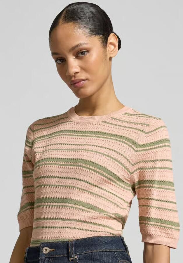 Scotch & Soda Gebreide pullover van katoenmix