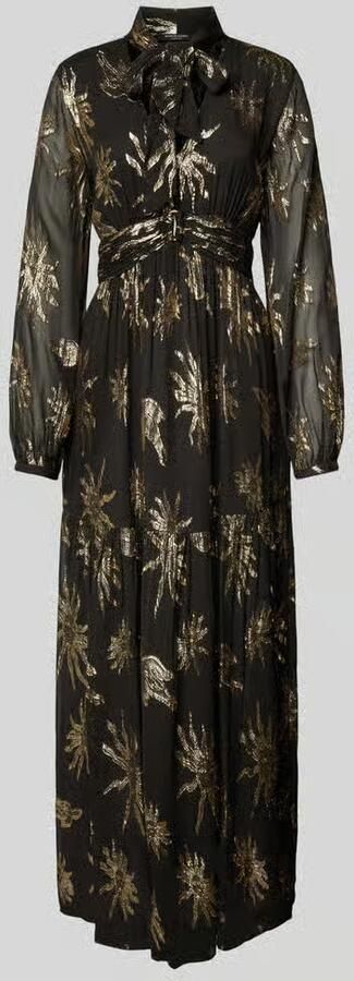 Scotch & Soda Getailleerde maxi-jurk met V-hals - Foto 2