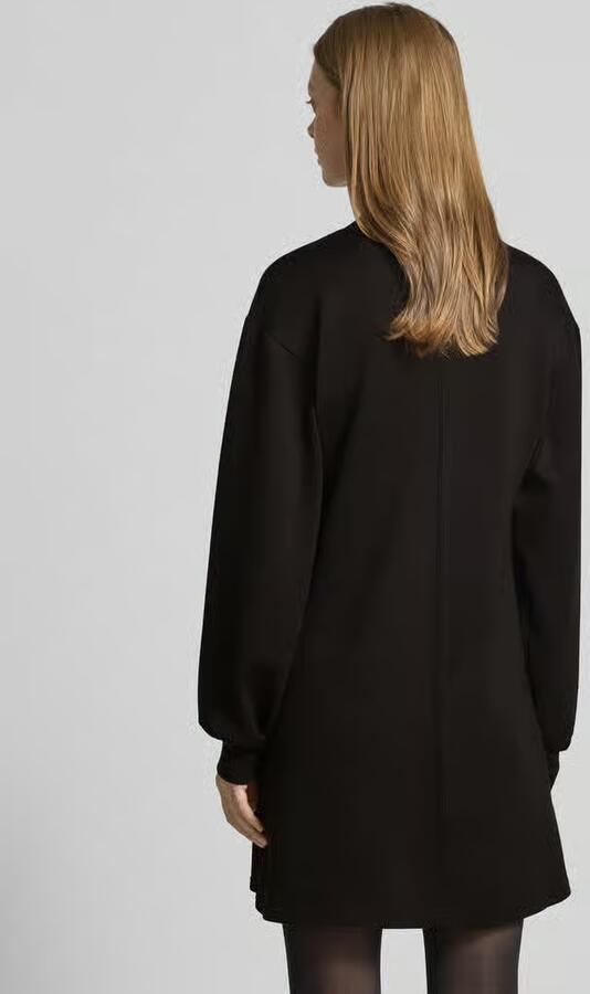 Scotch & Soda Knielange jurk met labeldetail