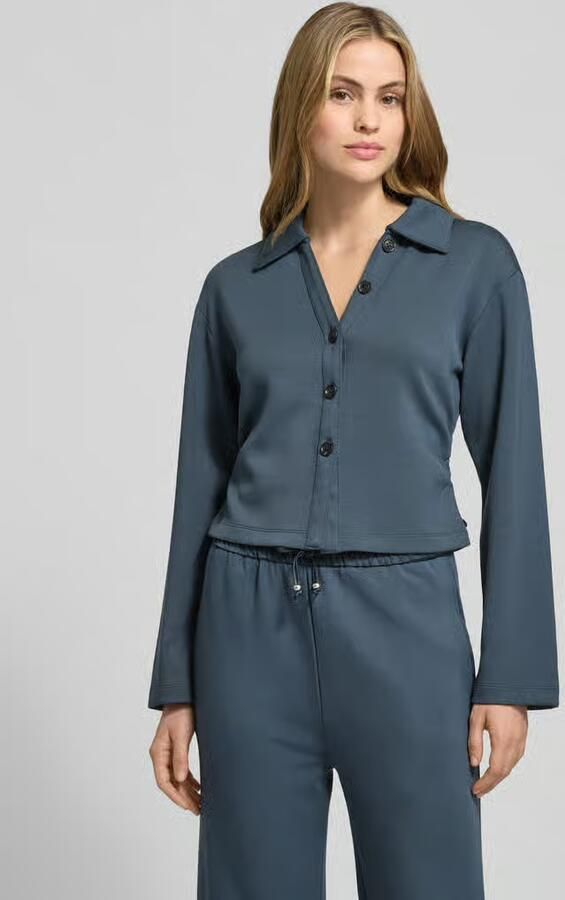Scotch & Soda Kort blouseshirt met platte kraag en knoopsluiting - Foto 2