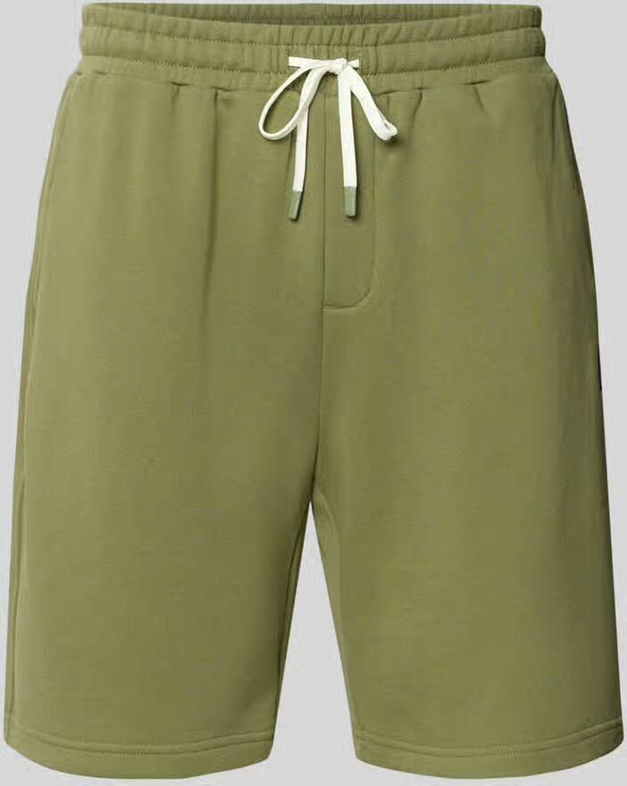 Scotch & Soda Korte broek met labelbadge en elastische band