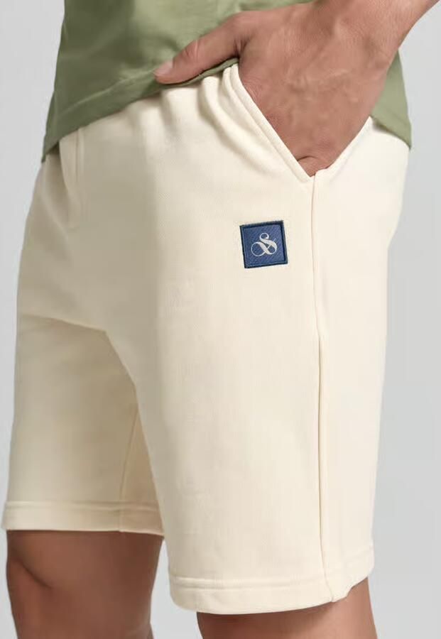 Scotch & Soda Korte broek met labelbadge en elastische band - Foto 2