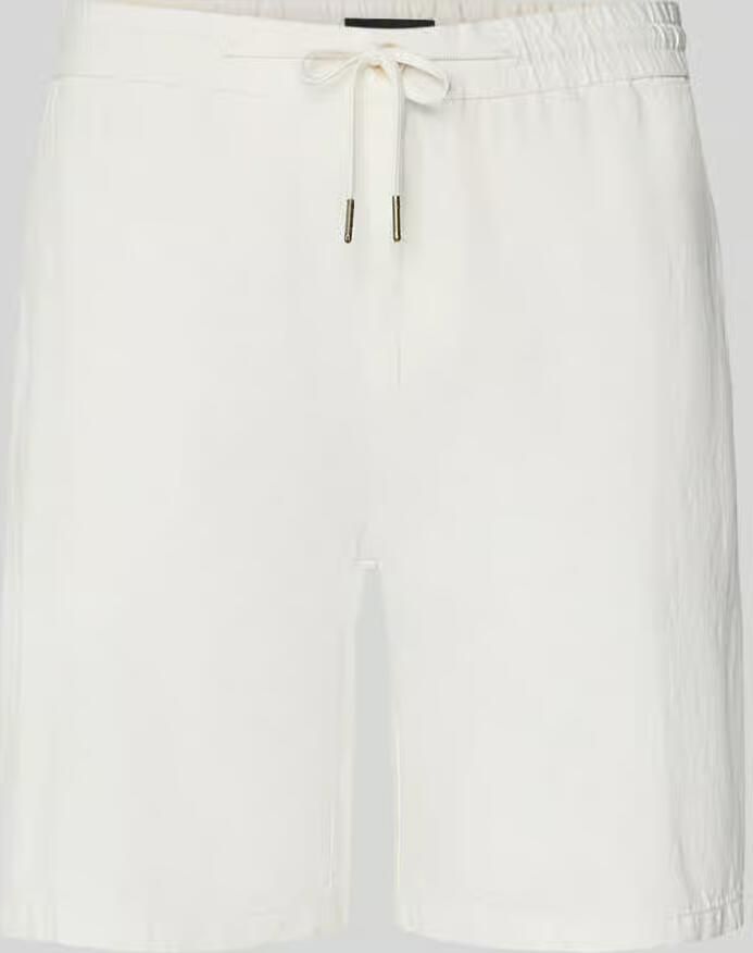 Scotch & Soda Korte Broek Scotch & Soda Fave Short Cotton Linen Off White - Foto 2