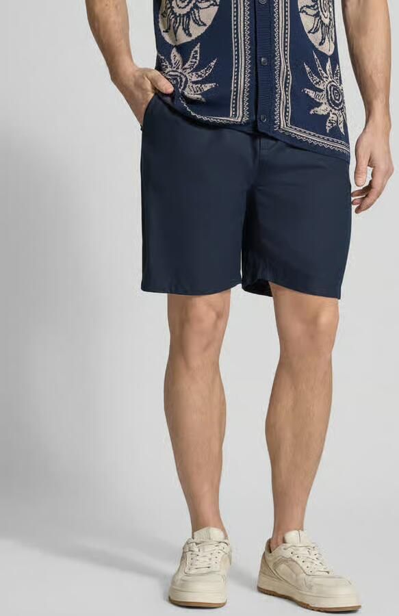Scotch & Soda Korte broek van Mix van katoen en linnen Model 'FAVE' - Foto 4