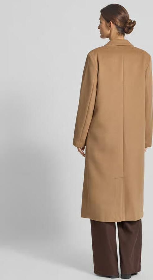 Scotch & Soda Lange jas met reverskraag en klepzakken