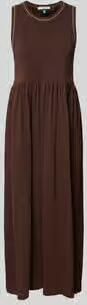 Scotch & Soda midi-jurk met ronde hals en stitchings