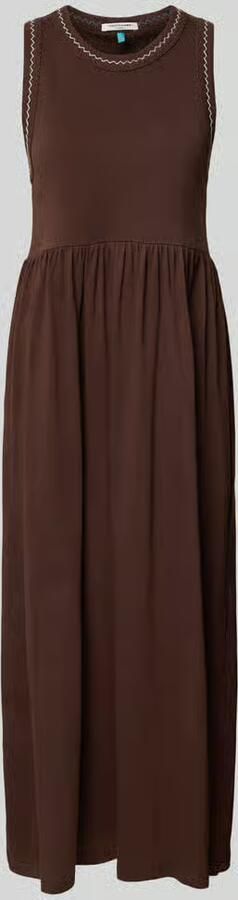 Scotch & Soda midi-jurk met ronde hals en stitchings - Foto 2