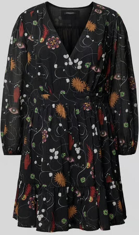 Scotch & Soda Mini-jurk in wikkellook - Foto 2