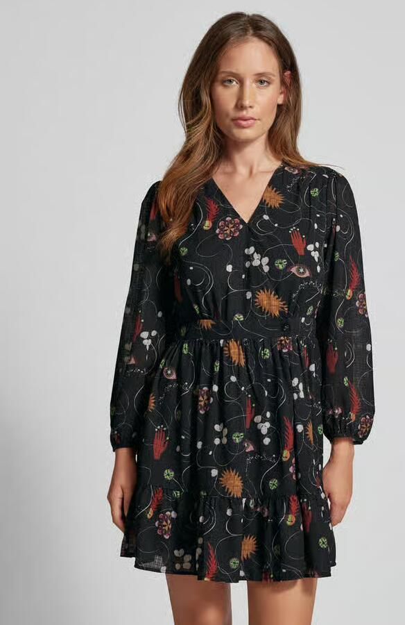 Scotch & Soda Mini-jurk in wikkellook - Foto 2