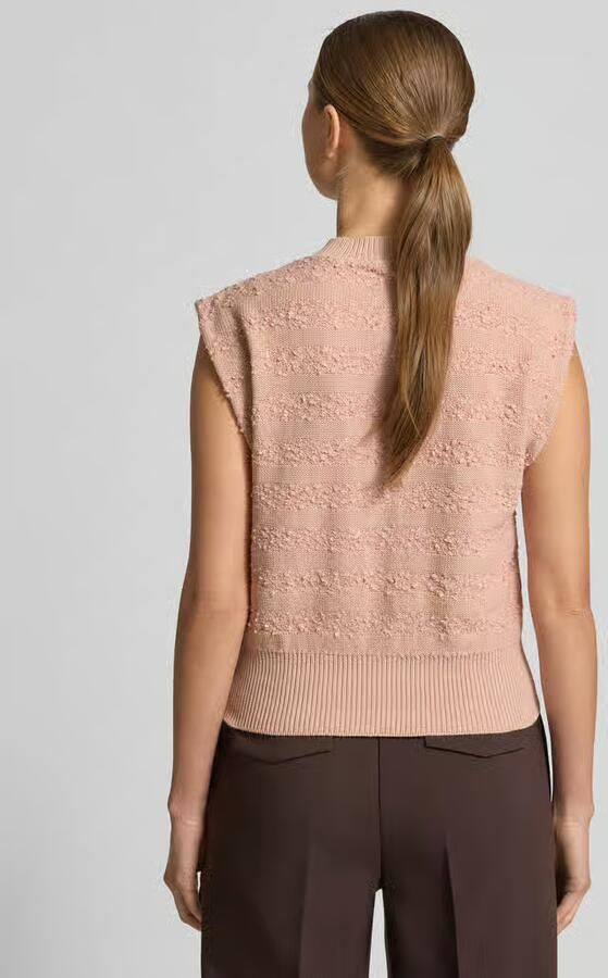 Scotch & Soda mouwloos vest met Ronde hals