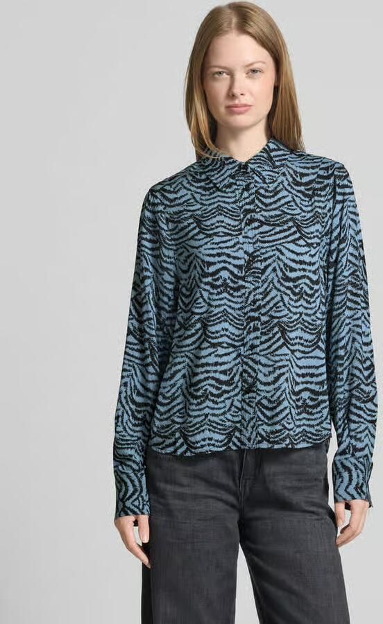 Scotch & Soda Overhemdblouse met knoopsluiting - Foto 2