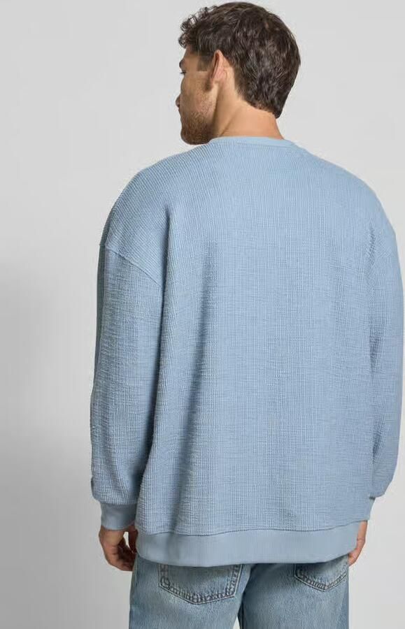 Scotch & Soda Oversized sweatshirt met logopatch