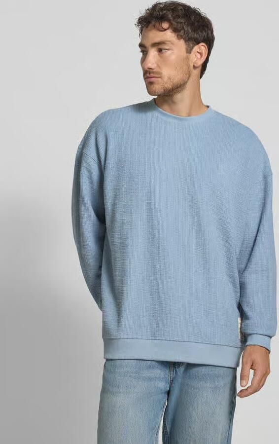 Scotch & Soda Oversized sweatshirt met logopatch - Foto 2