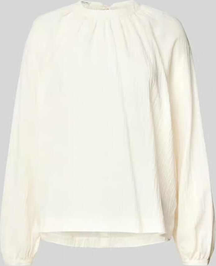 Scotch & Soda Regular fit blouse met druppelvormige hals - Foto 2