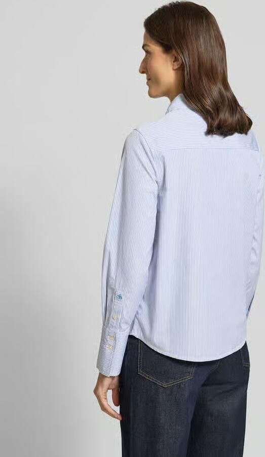 Scotch & Soda Regular fit blouse met streepmotief