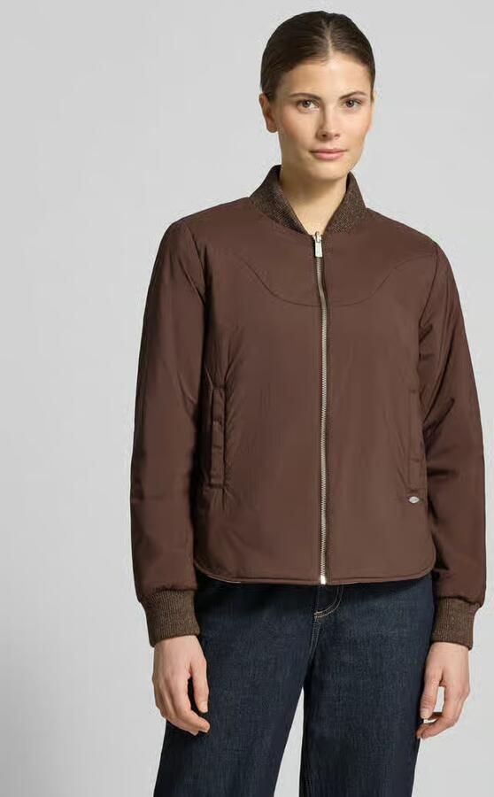 Scotch & Soda Regular fit Bomberjack met opstaande kraag - Foto 2